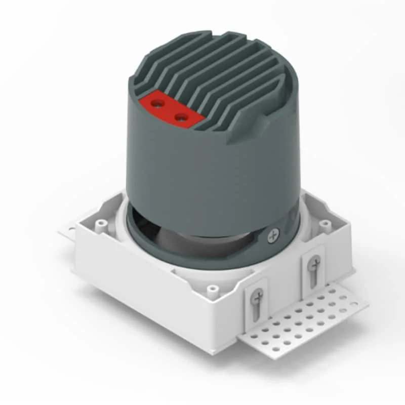 Çerçevesiz yönlendirilebilir kare downlight