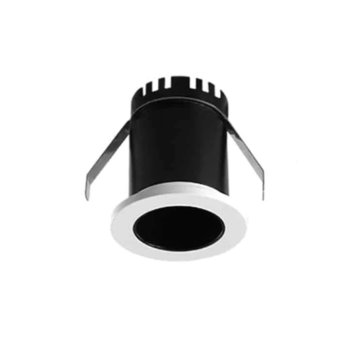 Pevný nebo směrovatelný mini downlight pro nábytek a výlohy
