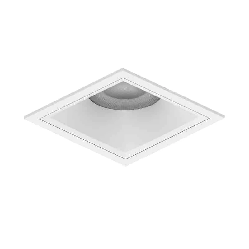 Čtvercový downlight IP65 s hlubokým reflektorem