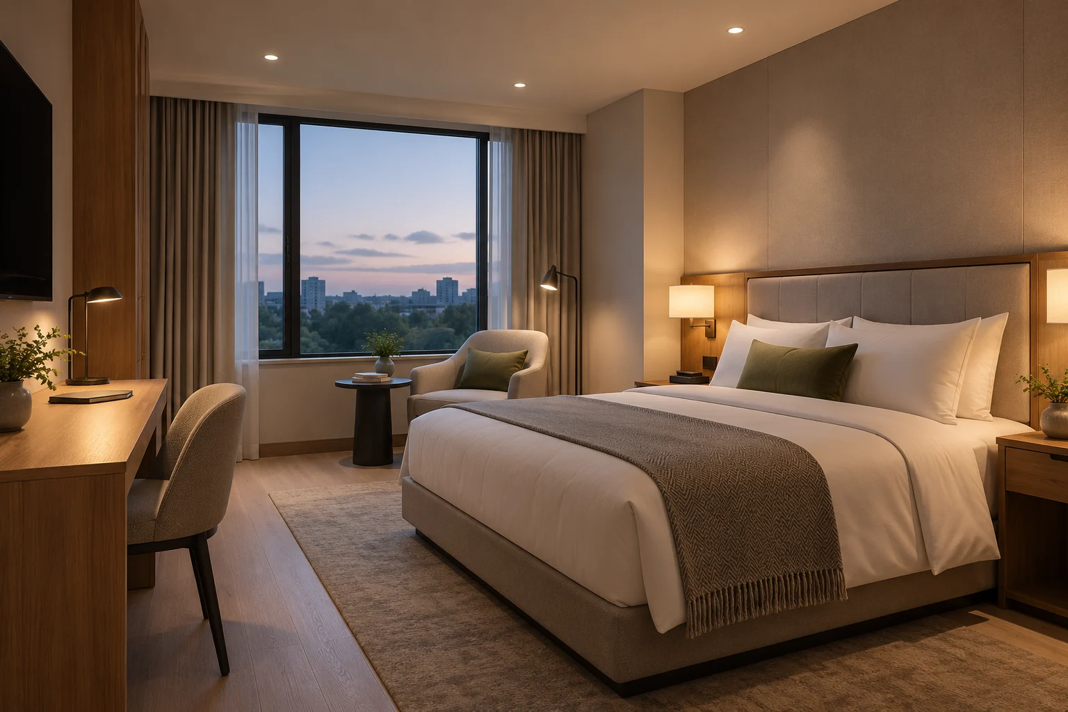 compact hotel room led downlight lighting