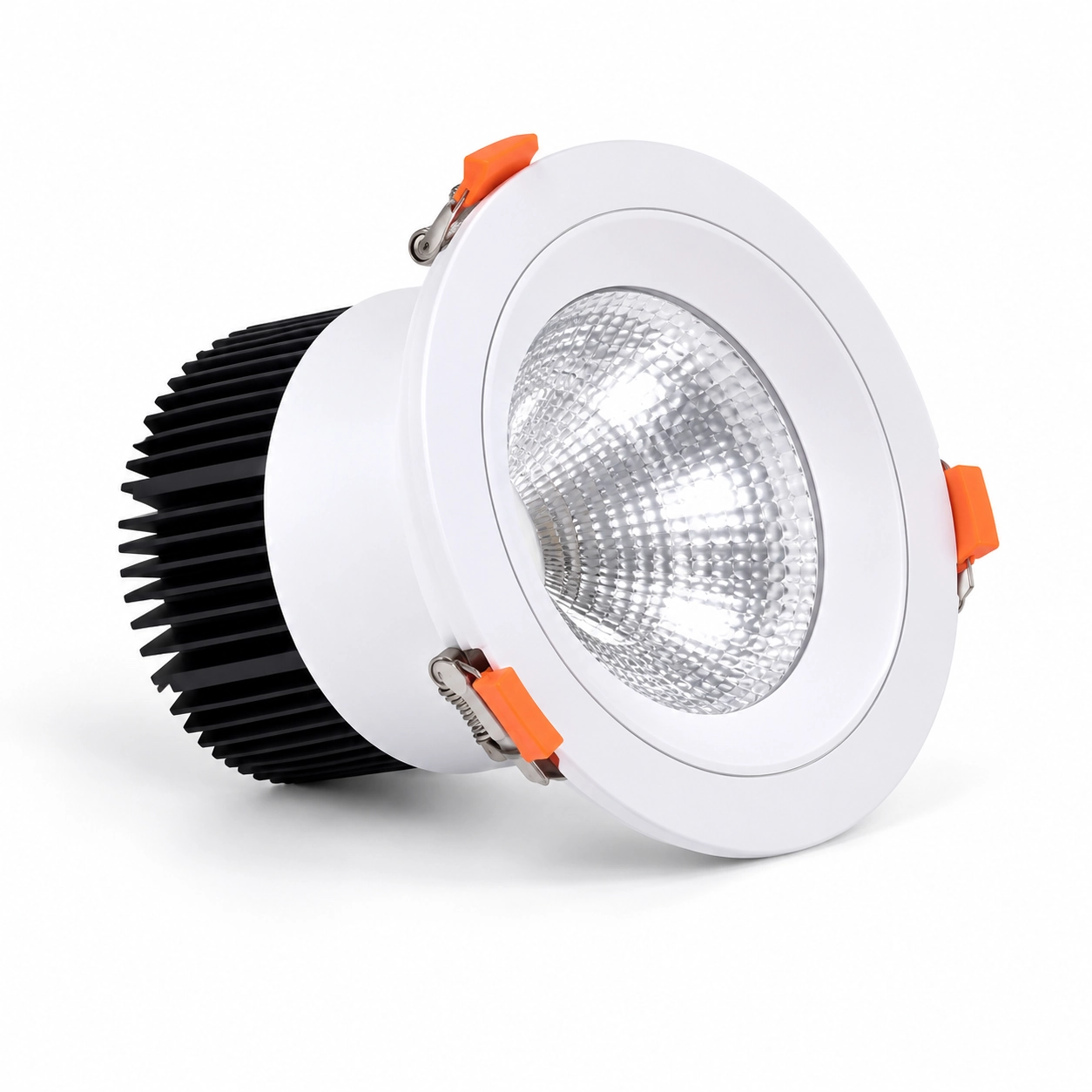 Příklady LED downlightů 50W–90W