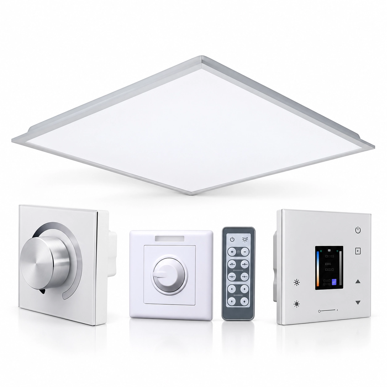 LED panely se stmívatelným zdrojem a možností 3CCT