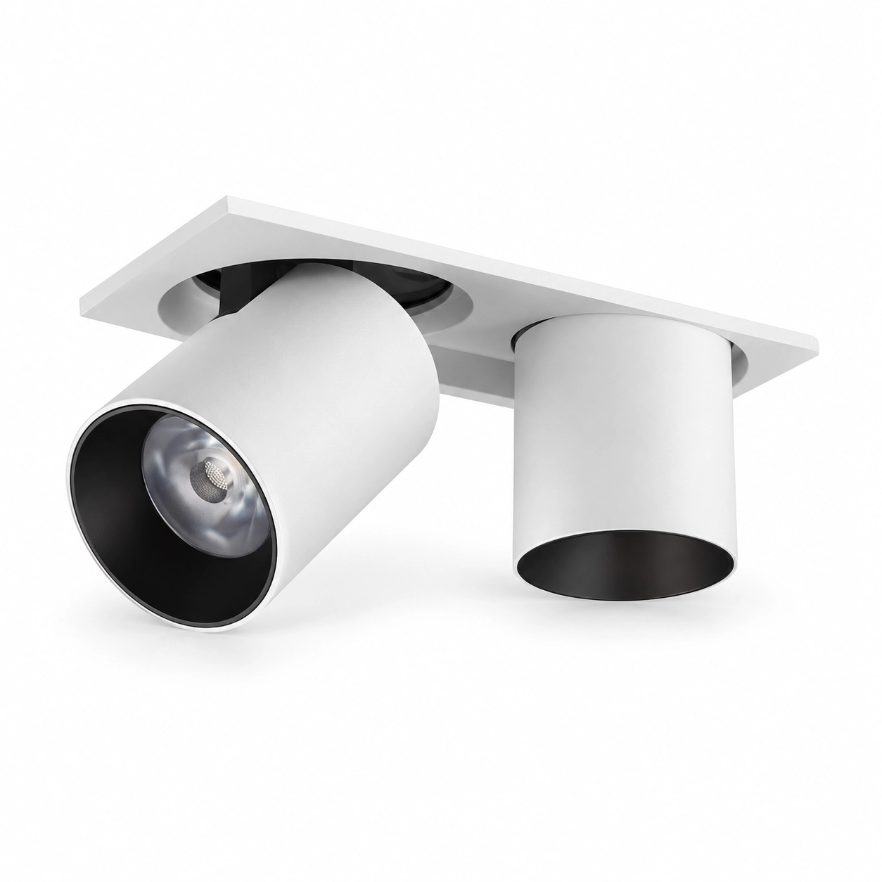 Výsuvný downlight s otáčením 360° a nastavením 90°